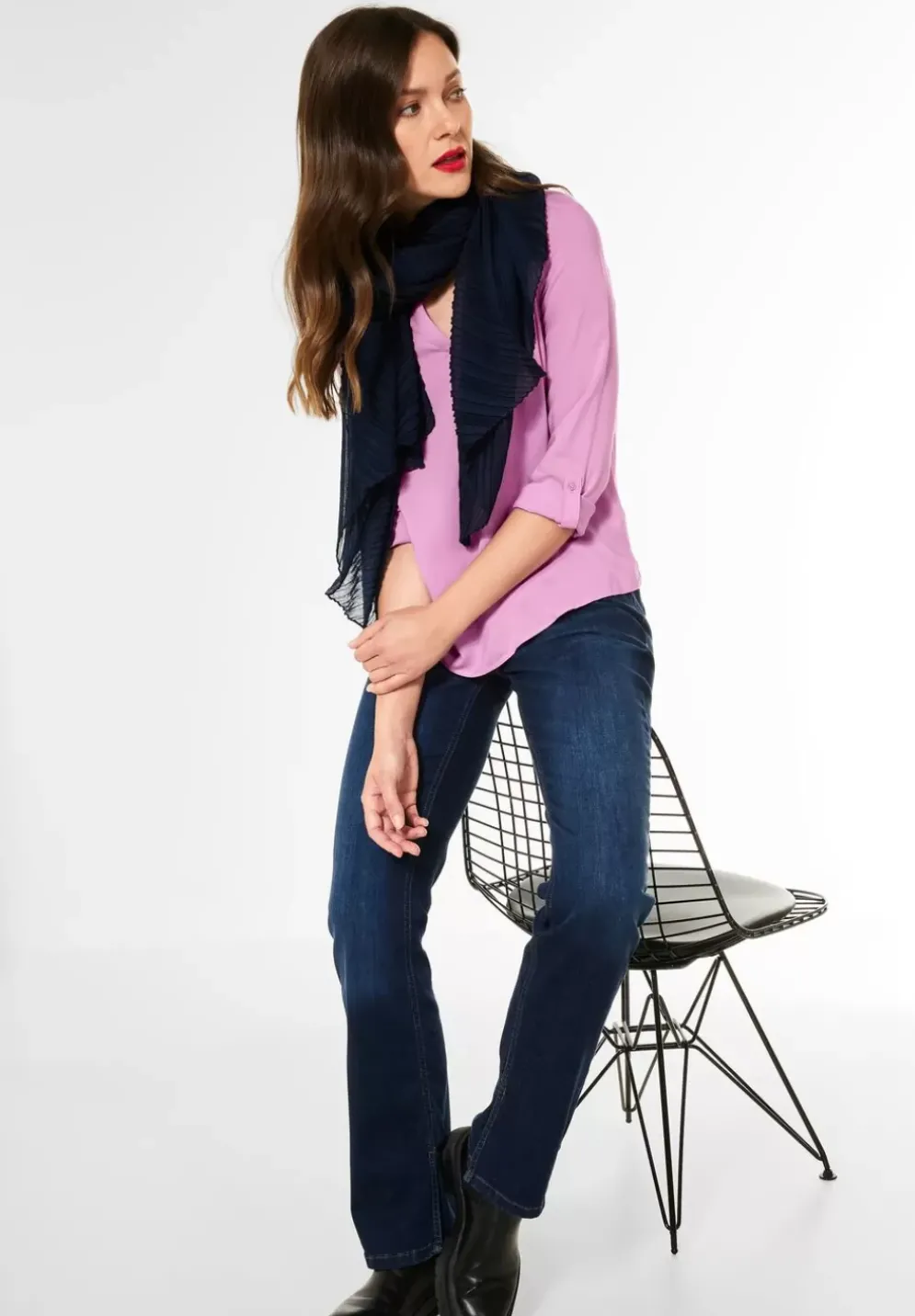 Bluse Im Tunikastyle
