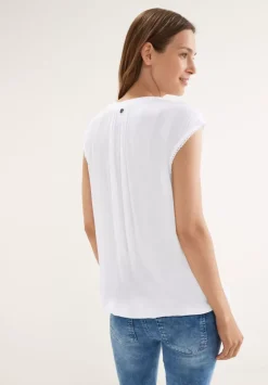 Bluse In Crinkle Optik