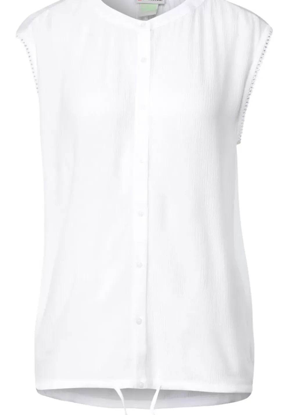 Bluse In Crinkle Optik