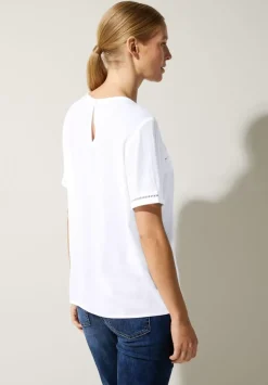 Bluse In Crinkle Optik
