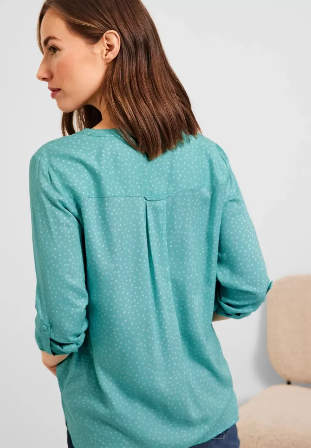Bluse In Softer Viskose