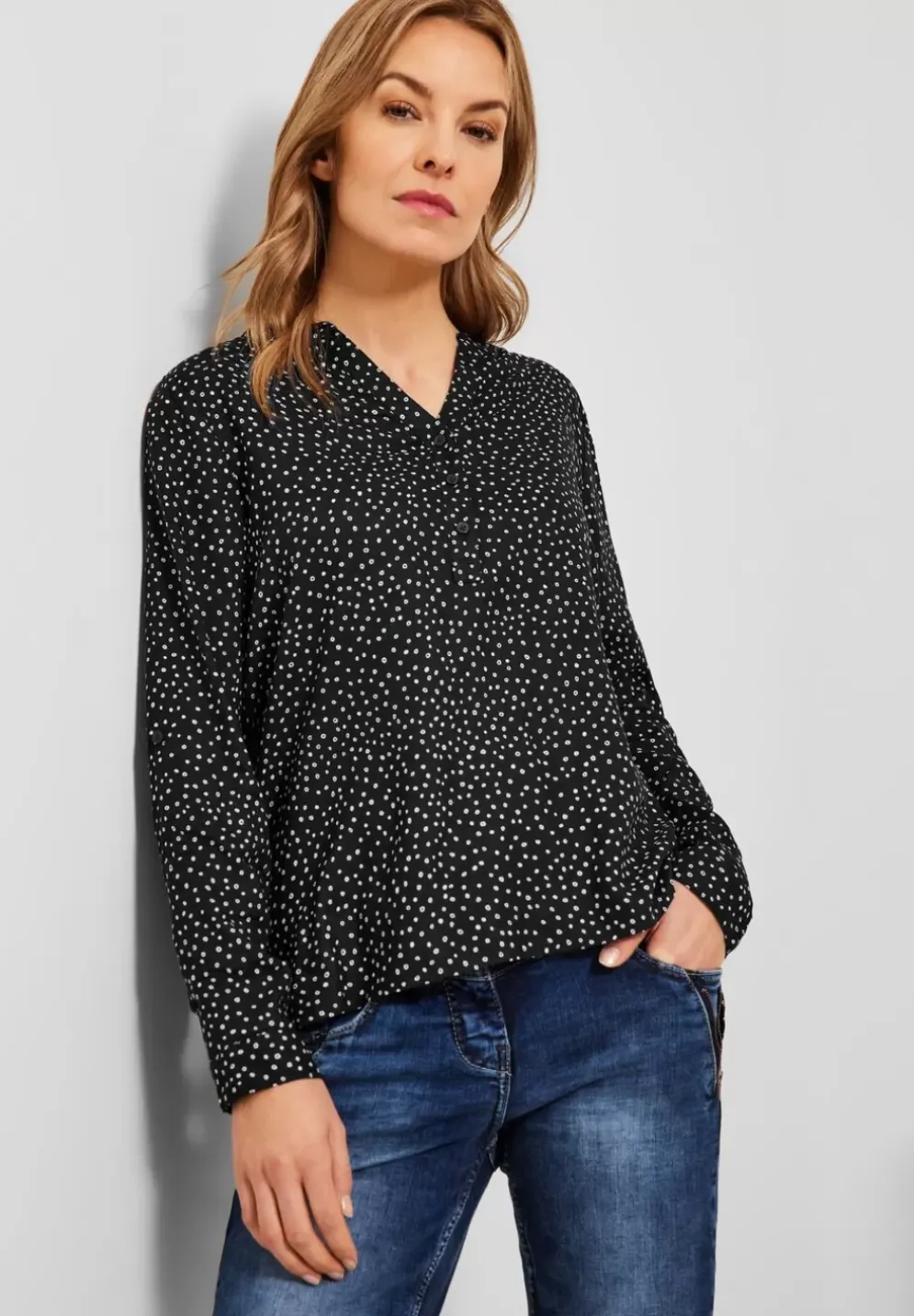 Bluse In Softer Viskose