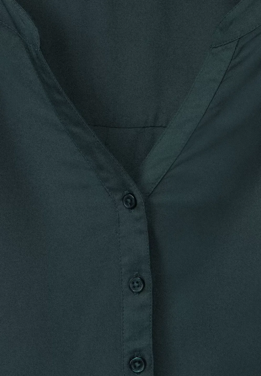 Bluse In Unifarbe
