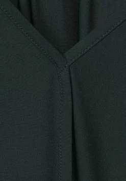Bluse In Unifarbe
