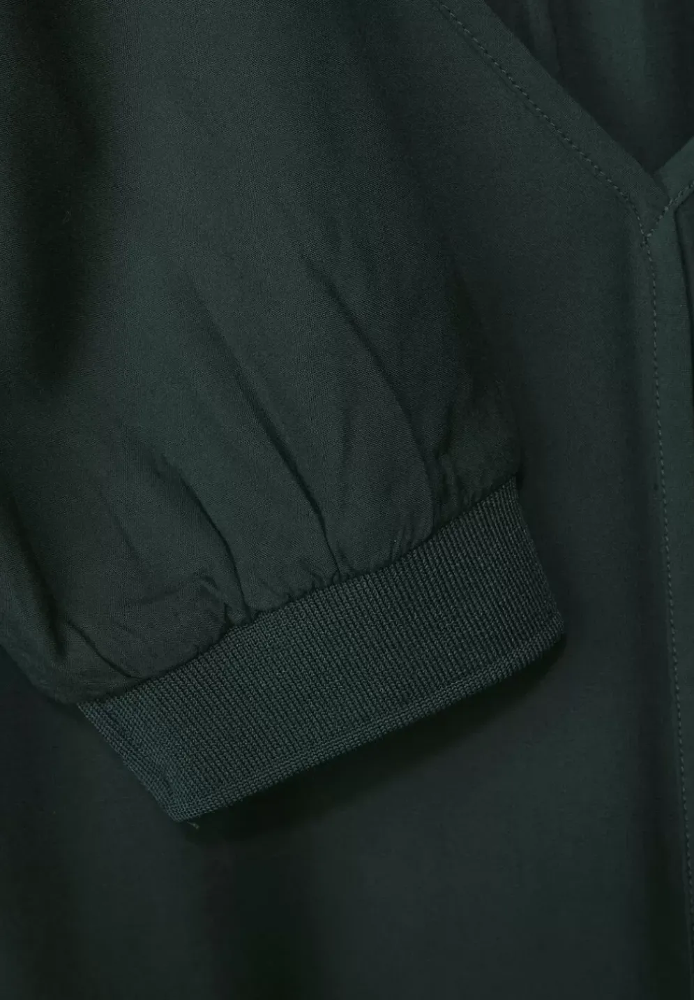 Bluse In Unifarbe