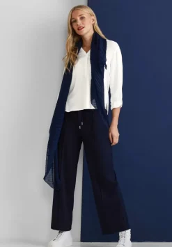 Bluse In Unifarbe