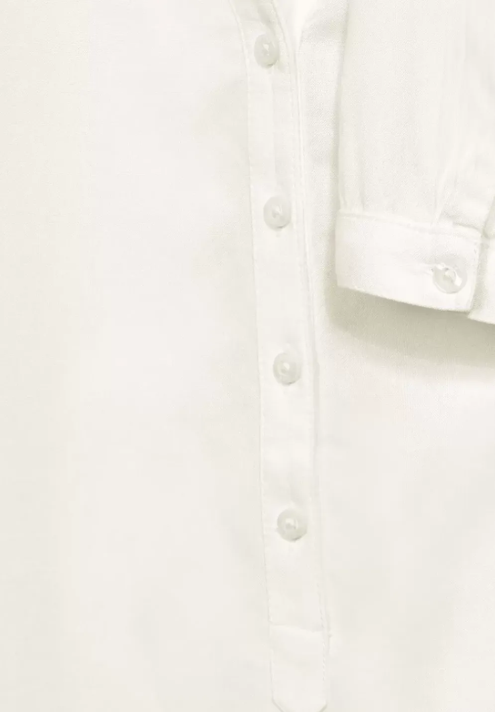 Bluse In Unifarbe