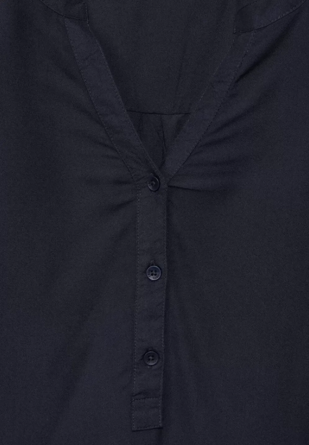 Bluse In Unifarbe