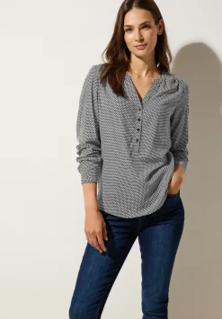 Bluse Minimalmuster
