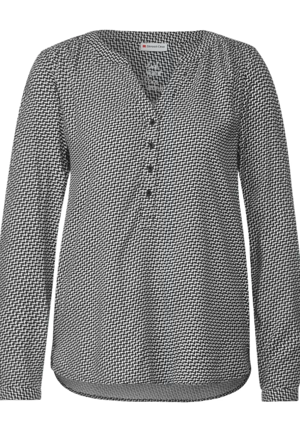 Bluse Minimalmuster