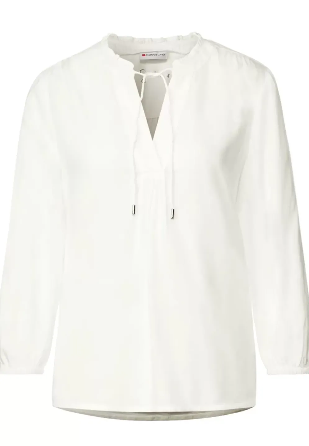 Bluse Mit 3/4 Armel