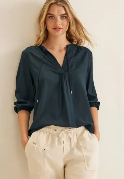 Bluse Mit 3/4 Armel