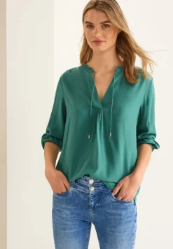 Bluse Mit 3/4 Armel
