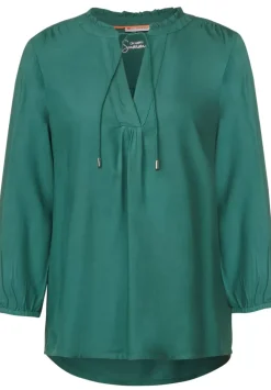 Bluse Mit 3/4 Armel