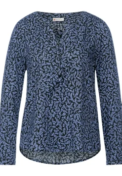 Bluse Mit Allover Print