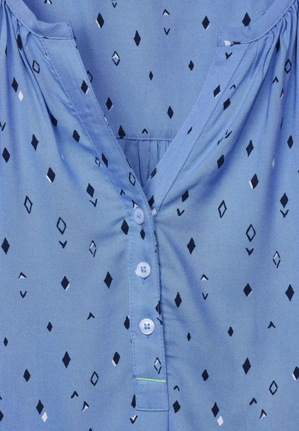 Bluse Mit Allover Print