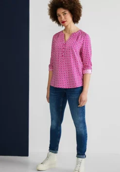 Bluse Mit Alloverprint