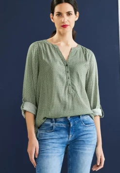 Bluse Mit Alloverprint