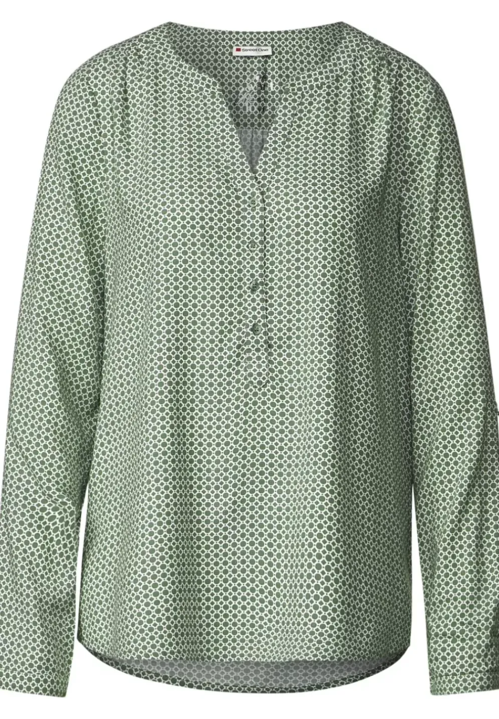 Bluse Mit Alloverprint