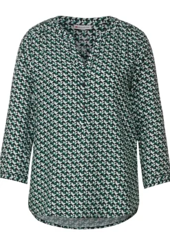 Bluse Mit Alloverprint