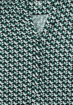 Bluse Mit Alloverprint