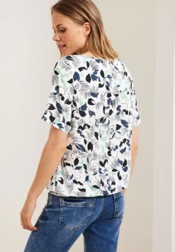 Bluse Mit Blumenmuster