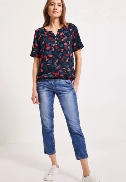 Bluse Mit Blumenmuster