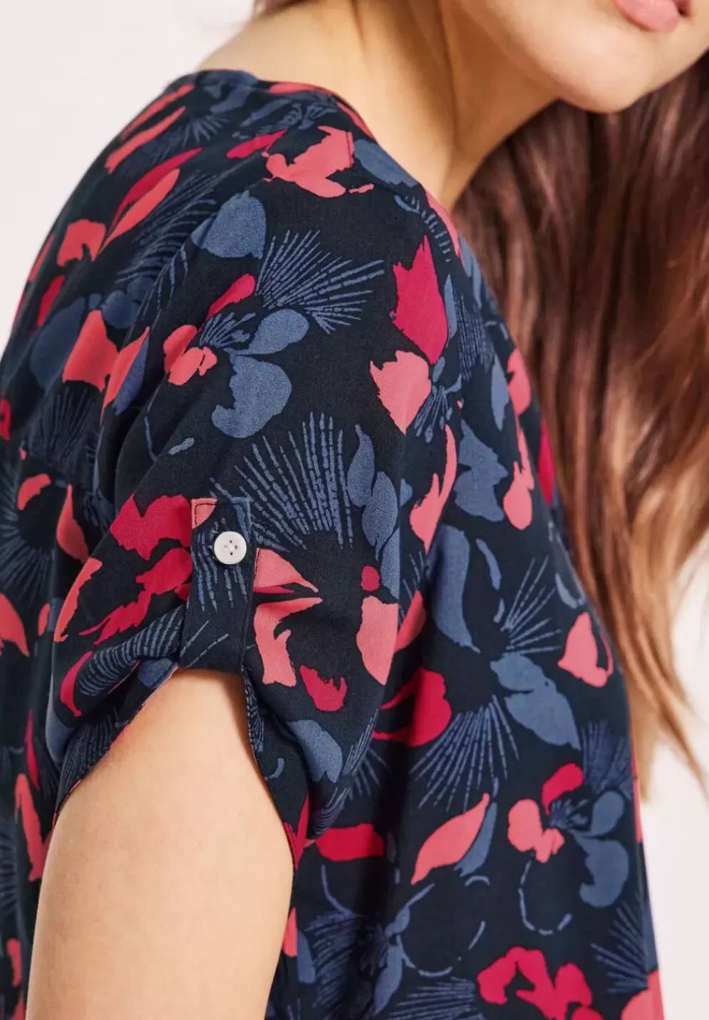 Bluse Mit Blumenmuster