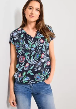 Bluse Mit Blumenprint