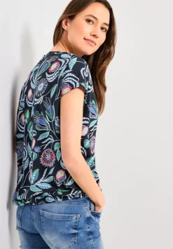 Bluse Mit Blumenprint