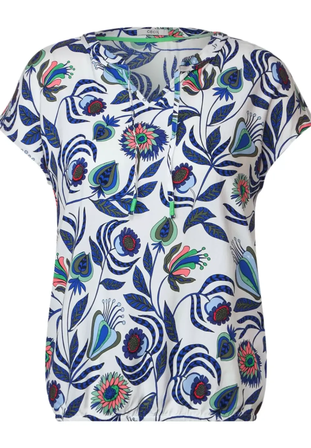 Bluse Mit Blumenprint