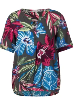 Bluse Mit Blumenprint