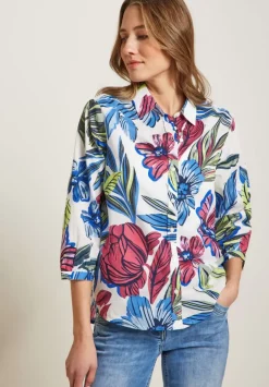 Bluse Mit Blumenprint