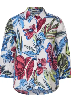 Bluse Mit Blumenprint