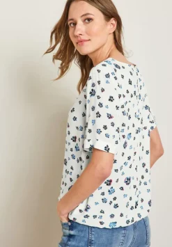 Bluse Mit Blumenprint
