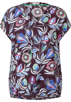 Bluse Mit Blumenprint
