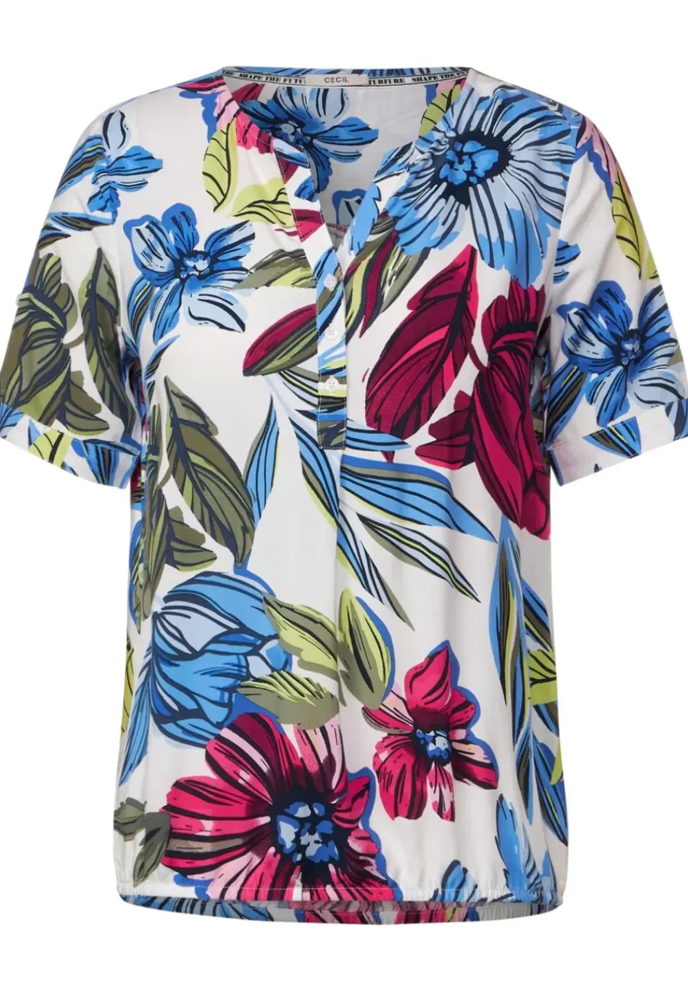 Bluse Mit Blumenprint