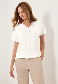 Bluse Mit Elastiksaum