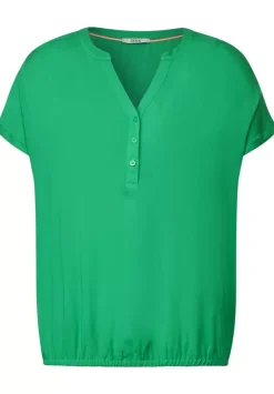 Bluse Mit Elastiksaum