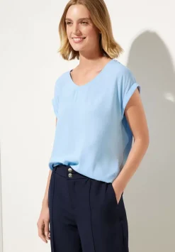 Bluse Mit Elastiksaum