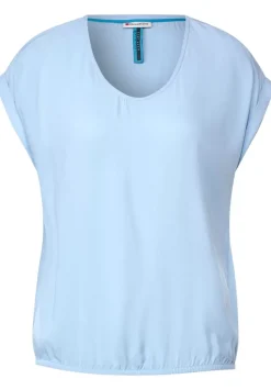 Bluse Mit Elastiksaum