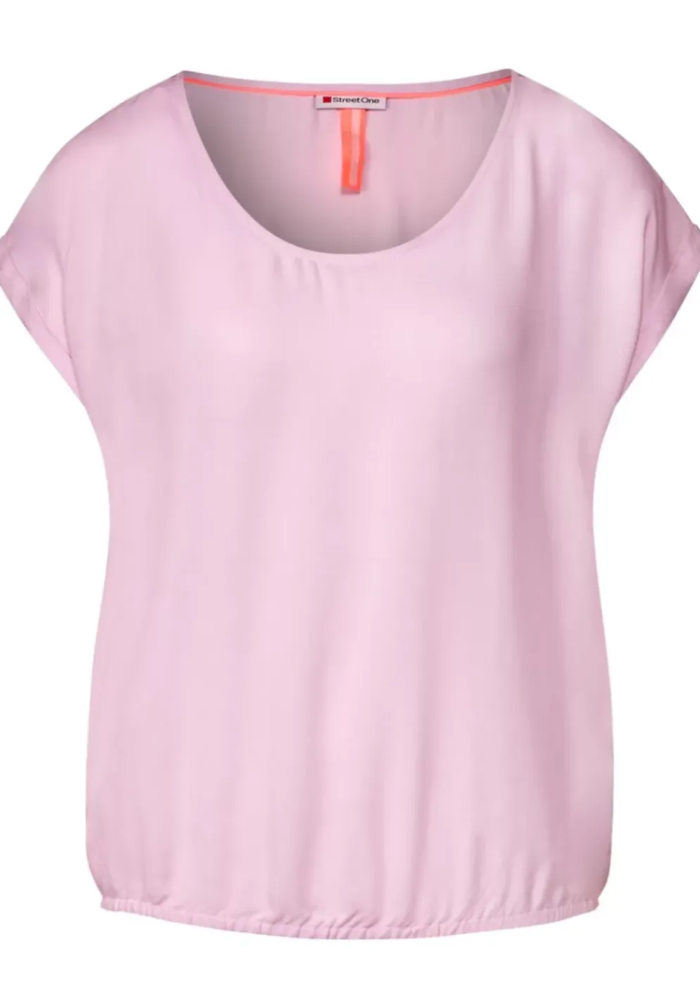 Bluse Mit Elastiksaum