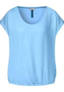 Bluse Mit Elastiksaum