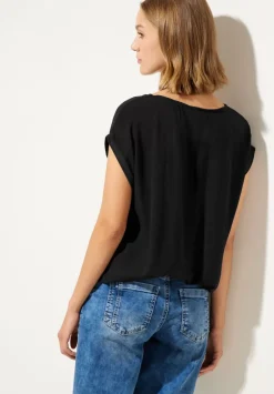 Bluse Mit Elastiksaum