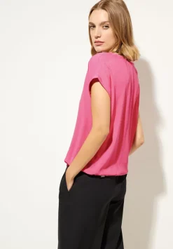 Bluse Mit Elastiksaum