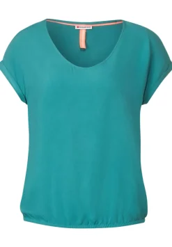 Bluse Mit Elastiksaum