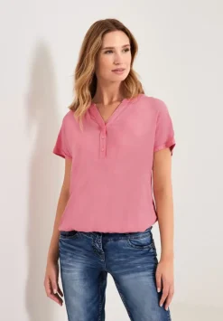 Bluse Mit Elastiksaum