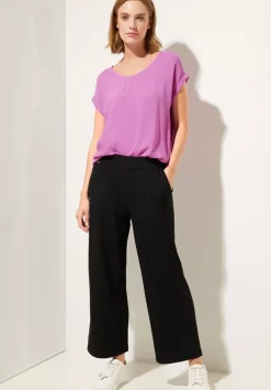 Bluse Mit Elastiksaum
