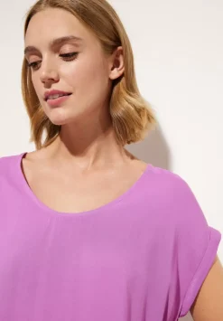 Bluse Mit Elastiksaum