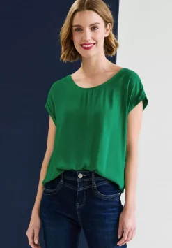 Bluse Mit Elastiksaum